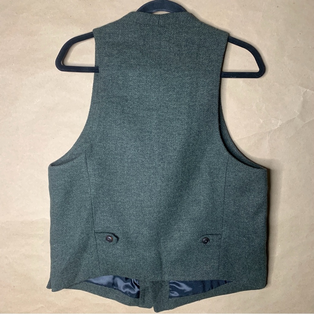 Zara Herringbone Suit Vest - Picture 4 of 14